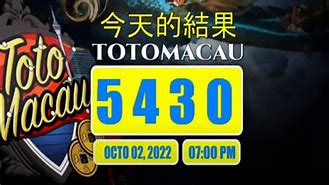 Live Draw Toto Macau Tercepat Hari Ini 2022