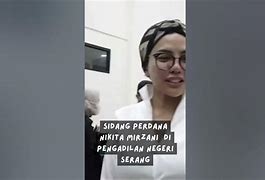 Sidang Nikita Mirzani Terbaru